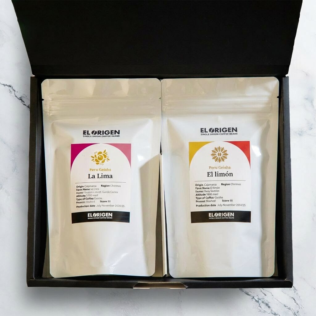 【ギフト】ペルー ゲイシャ2種セット 〈TopSpecialtyCoffee〉