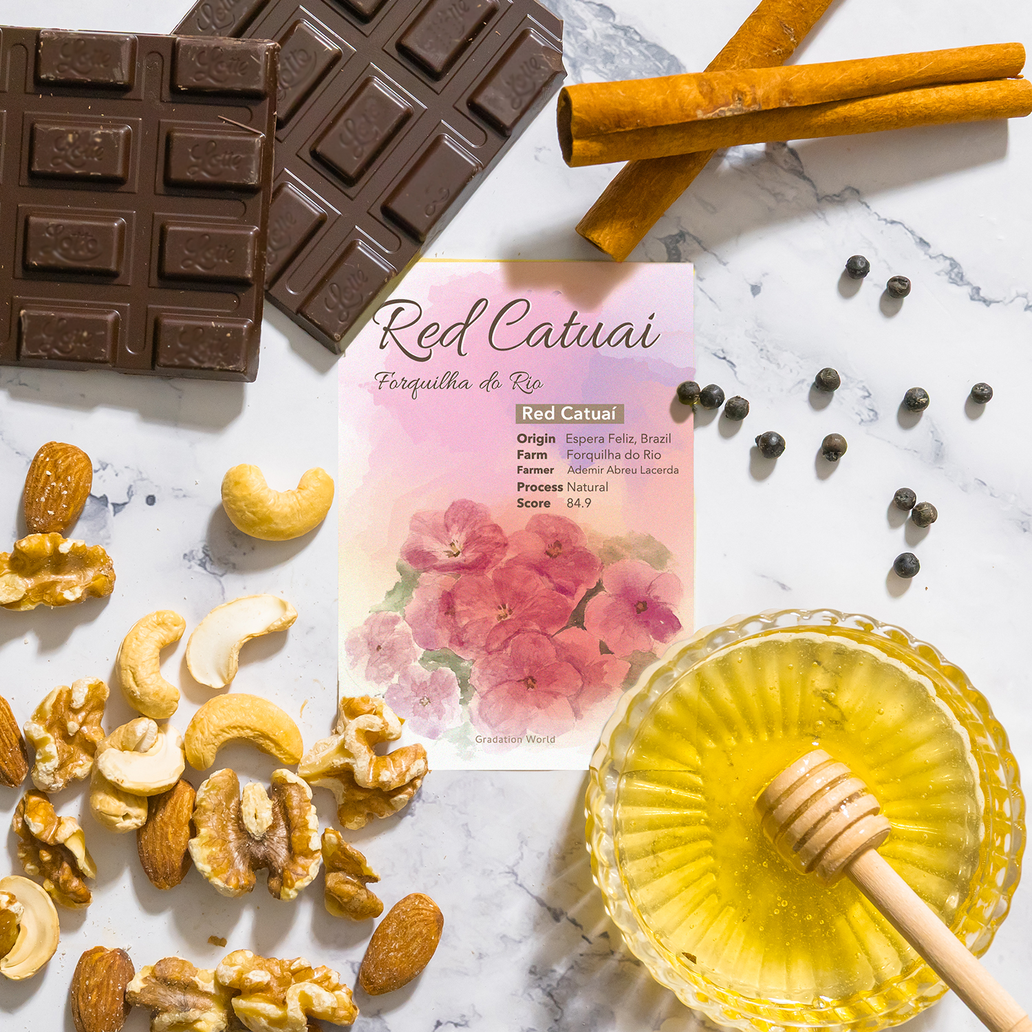 【NEW】ブラジル産/ フォルキーニャ・ド・リオ農園/レッドカツアイ/ナチュラル/浅煎り