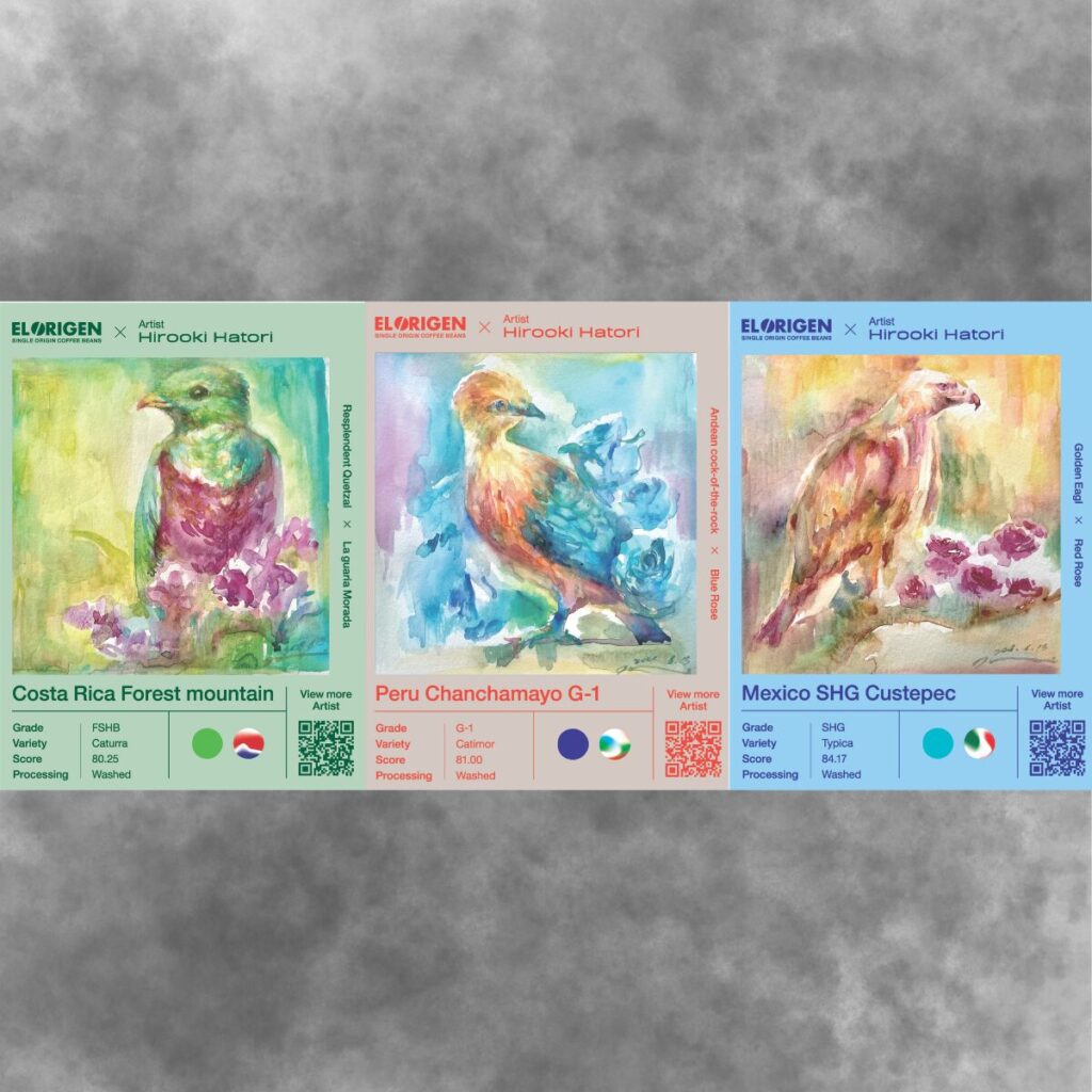 【父の日ギフト】HirookiHatoriが描いた3つのアート作品に込められた深い物語 - 南米の鳥と父への想いが織りなす特別なコーヒーギフト