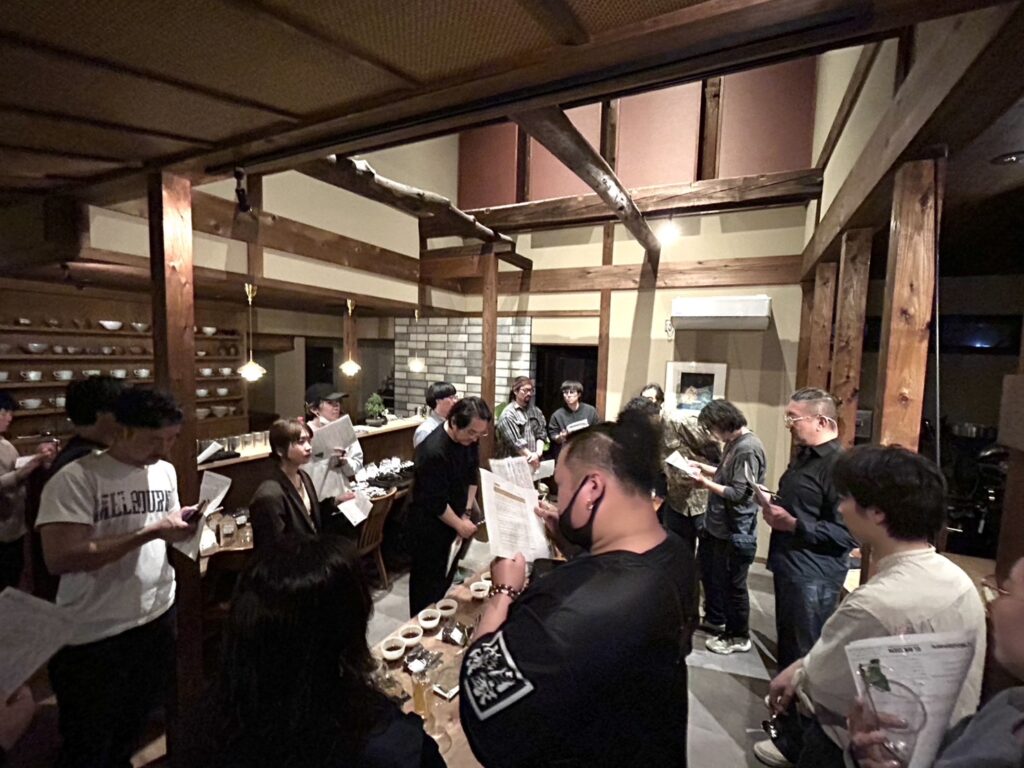 珈琲アウラ EL ORIGEN カッピング会 長野 スペシャルティーコーヒー ゲイシャ ペルー ブラジル コロンビア 南米