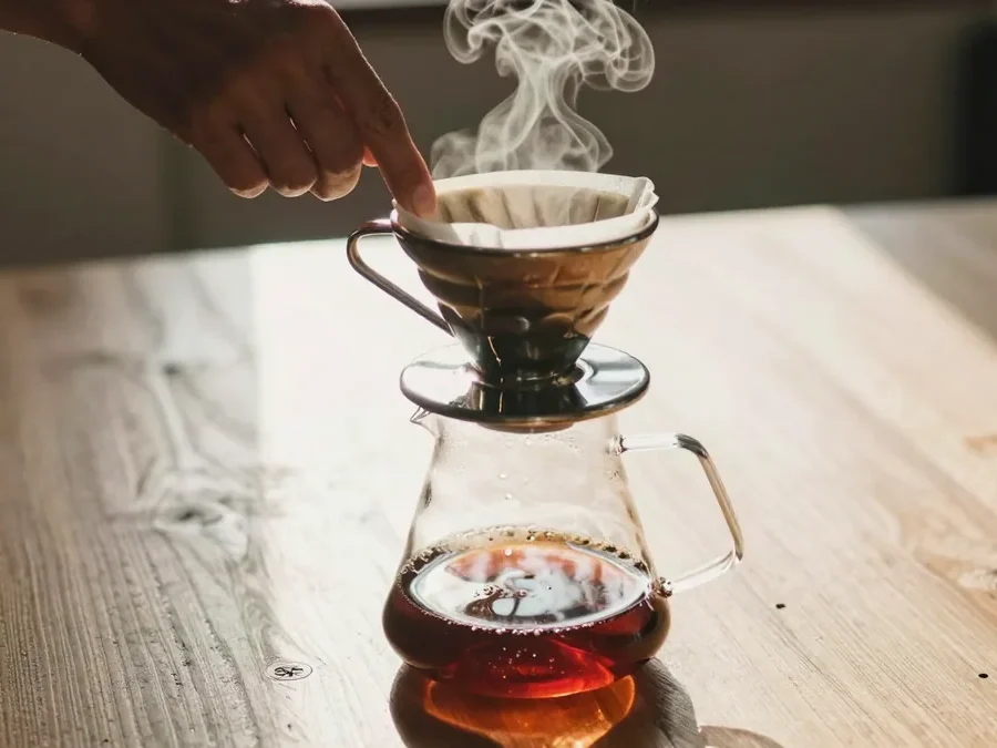 コーヒーの香りを楽しむためのハンドドリップ